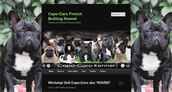 Desktop Screenshot of capo-caro.com